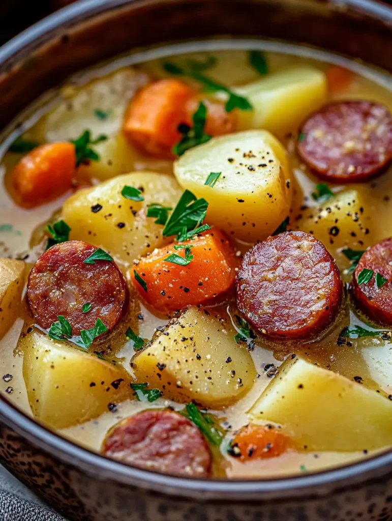 Kielbasa Potato Soup