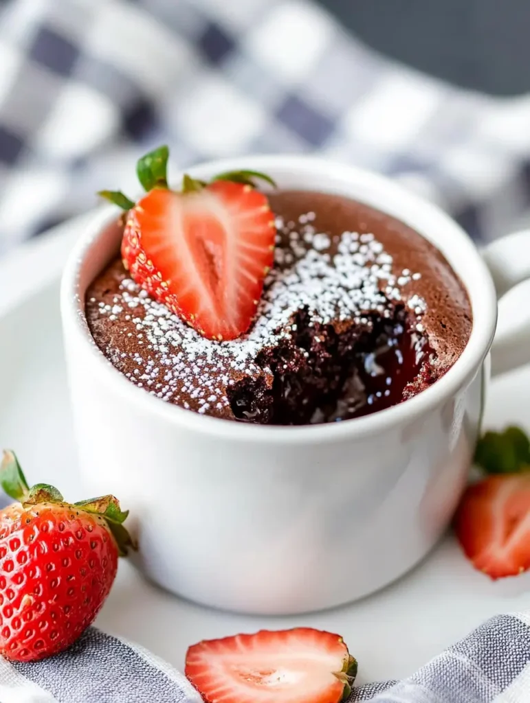 Chocolate Lava Mug Cake