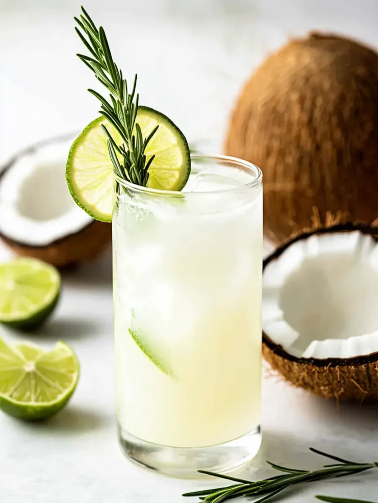 Coconut Lime Electrolyte Drink